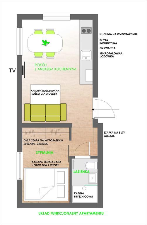 Apartament Kowary Apartamento Quarto foto